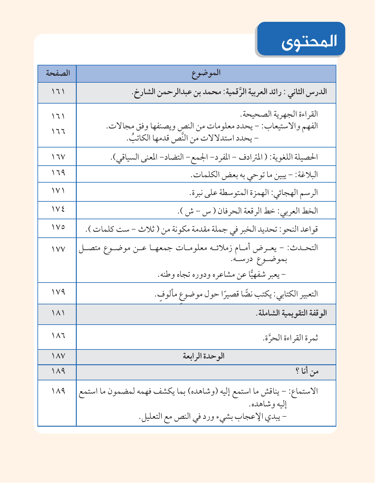 Kuwaiti Arabic Curriculum — Grade 5, Term 1 (لغتي العربية), page 133 — original page scan